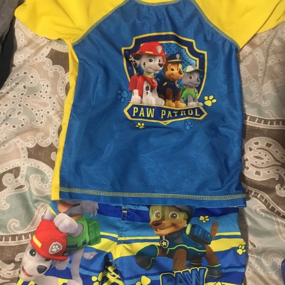 paw patrol swimsuit boy